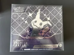 Pokemon Center Paldean Fates - Scarlet and Violet Elite Trainer Box - ETB TCG - Image 1