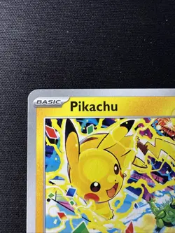 Pikachu SVP 225 - Pokemon TCG Black Star Promo World Championship 2025 Stamp NM - Image 2
