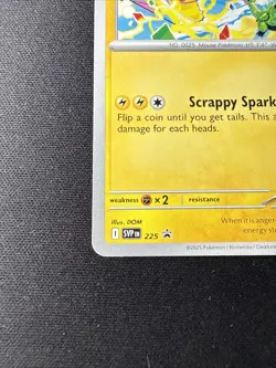 Pikachu SVP 225 - Pokemon TCG Black Star Promo World Championship 2025 Stamp NM - Image 5