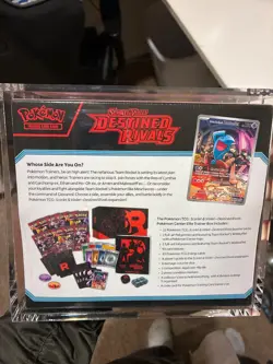 Pokemon Center Destined Rivals PC Elite Trainer Box SEALED ETB MAGNETIC CASE🧲 - Image 3