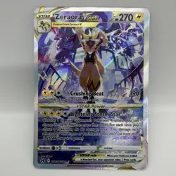 Pokemon Zeraora VSTAR GG43/GG70 Crown Zenith GG Holo Full Art English - Image 1