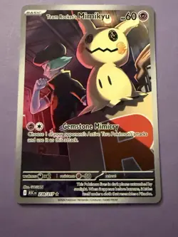 Pokemon TCG - Team Rocket’s Mimikyu 238/217 IR Ascended Heroes - NEAR MINT - Image 1