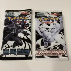 Nintendo Pokemon TCG Booster Korean SV11W SV11B (2 Booster Packs) - Image 1