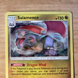 Pokemon Black Star Promo Salamence SM140 Holo Rare 2018 - MP/LPish - Image 3