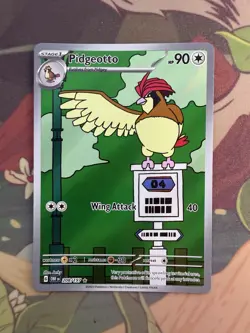 Pidgeotto 208/197 OBF Obsidian Flames Illustration Rare IR Holo Pokemon TCG 2023 - Image 1