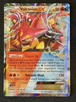Pokemon TCG Volcanion EX - Promo Black Star - XY173 - LP - Image 1