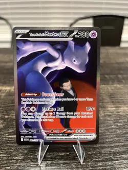 Pokemon Team Rocket's Mewtwo EX Special Illustration Rare 281/217 - Image 1