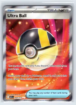 Ultra Ball 264/217 Ultra Rare Ascended Heroes Pokemon Holo Near Mint - Image 1