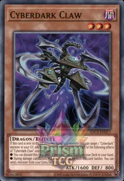 Cyberdark Claw SDCS-EN017 Yugioh - Image 1