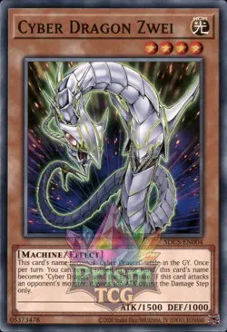 Cyber Dragon Zwei SDCS-EN004 Yugioh - Image 1