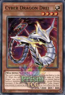 Cyber Dragon Drei SDCS-EN005 Yugioh - Image 1