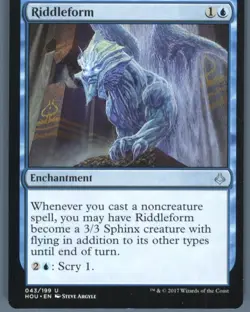 Magic the Gathering MTG Hour of Devastation Riddleform #43 Buy 2 Get 1 - Image 1