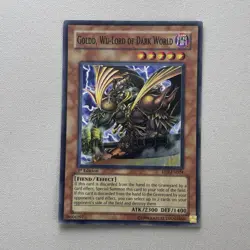 Goldd, Wu-Lord of Dark World EEN-EN024 Super Rare 1st Ed LP Yugioh - Image 1