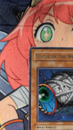 YuGiOh! | MISPRINT Wrong Name (Statue of the Wicked) | Cyber Jar Rare DB1-EN043 - Image 3