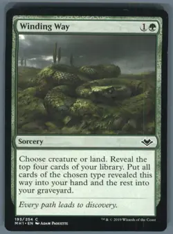 Magic the Gathering MTG Modern Horizons Winding Way #193 Buy 2 Get 1 - Image 1