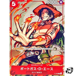 Portgas D Ace P-028 (Promo) Promotion Pack 2022 Vol.2 ONE PIECE Card Japanese NM - Image 1