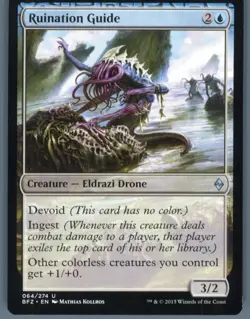 Magic the Gathering MTG Battle for Zendikar Ruination Guide #64 Buy 2 Get 1 - Image 1