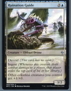 Magic the Gathering MTG Battle for Zendikar Ruination Guide #64 Buy 2 Get 1 - Image 1