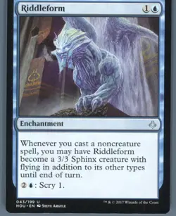 Magic the Gathering MTG Hour of Devastation Riddleform #43 Buy 2 Get 1 - Image 1