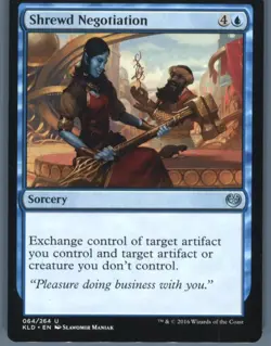 Magic the Gathering MTG Kaladesh Shrewd Negotiation #64 Buy 2 Get 1 - Image 1