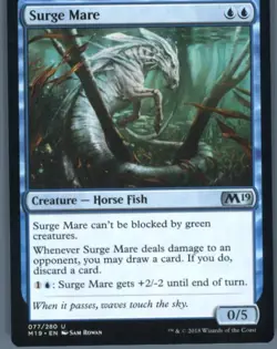 Magic the Gathering MTG Core Set 2019 Surge Mare #77 Buy 2 Get 1 - Image 1
