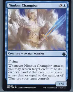 Magic the Gathering MTG Battlebond Nimbus Champion #37 Buy 2 Get 1 - Image 1