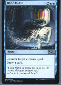 Magic the Gathering MTG Core Set 2019 Bone to Ash #47 Buy 2 Get 1 - Image 1