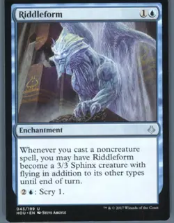 Magic the Gathering MTG Hour of Devastation Riddleform #43 Buy 2 Get 1 - Image 1