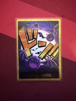 DON!! Card (Gecko Moria) (Gold) Premium Booster -The Best- Foil - Image 1