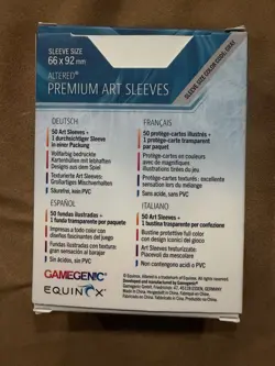 Altered Premium Art Sleeves Magic Collector Cards MTG CCG Set of 50 Sleeves New - Image 2