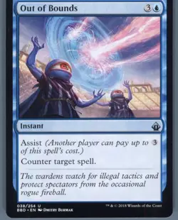 Magic the Gathering MTG Battlebond Out of Bounds #38 Buy 2 Get 1 - Image 1