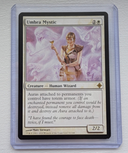 Umbra Mystic Rise of the Eldrazi Rare LP MTG - Image 1