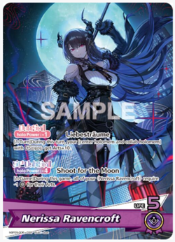 Hololive Official Game - Nerissa Ravencroft (OSR) - Enchant Regalia hBP05-006 NM - Image 1
