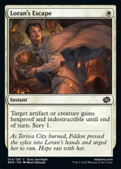 1 x Loran's Escape - Foil - The Brothers' War - NM-Mint - MTG - Image 1