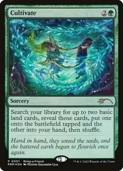 [MTG] Cultivate (Foil) (0006) (PW23) LP-HP - Image 1