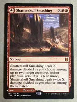 MTG / Shatterskull Smashing / ZNR / #161 / Regular / Mythic / NM - Image 1