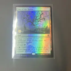Magic The Gathering Lair of the Hydra Foil Rare 2021 Stamp - Image 1