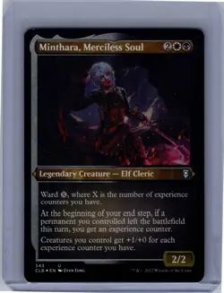 Minthara, Merciless Soul Foil Etched 543 Battle for Baldur's Gate MTG LP - Image 1