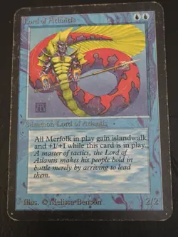 mtg beta lord of atlantis - Image 1