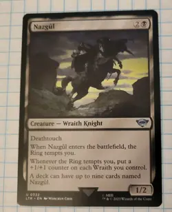 Nazgul MTG Lord of the Rings Uncommon 332 LTR U - Image 1