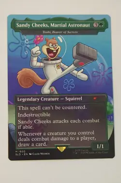 Sandy Cheeks, Martial Astronaut - Toski, Bearer of Secrets Secret Lair Regular - Image 1