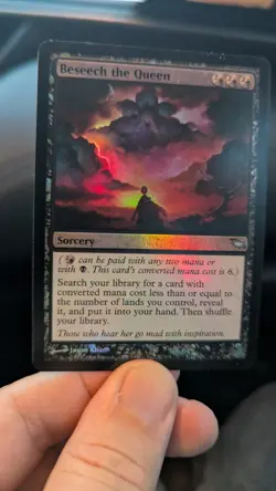 1x Beseech The Queen FOIL SHADOWMOOR NM - MTG Magic EDH The Gathering x1 - Image 1