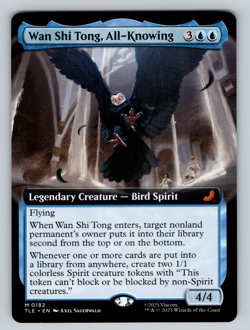 Avatar Wan Shi Tong, All-Knowing M 182 Extended Art Magic the Gathering - Image 1