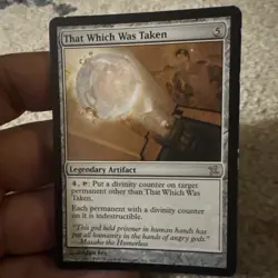 That Which Was Taken Betrayers of Kamigawa MTG LP - Image 1