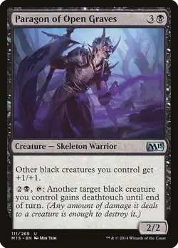 Paragon of Open Graves Foil Magic 2015 111 NM MTG - Image 1