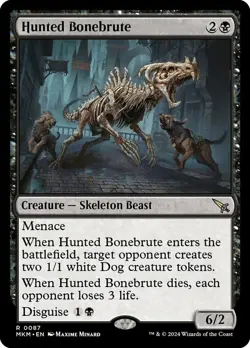Hunted Bonebrute - Murders at Karlov Manor #0087 MTG Magic The Gathering - Image 1