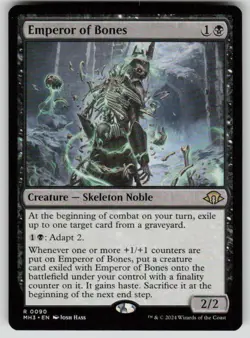 Emperor of Bones Rare Modern Horizons 3 90 MTG Near Mint 2024 - Image 1