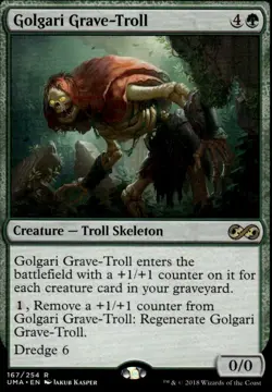 Golgari Grave-Troll R Ultimate Masters 167 NM - Image 1