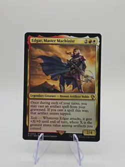 Edgar, Master Machinist, MTG, Final Fantasy Commander, 80 - Image 1