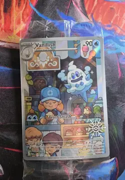 Vanillish 190/182 Pokemon SV04: Paradox Rift (Holiday Calendar Stamp) Sealed - Image 1